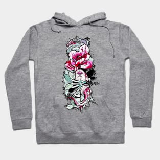 Girl Octopus Tattoo Style Mafi des. Hoodie